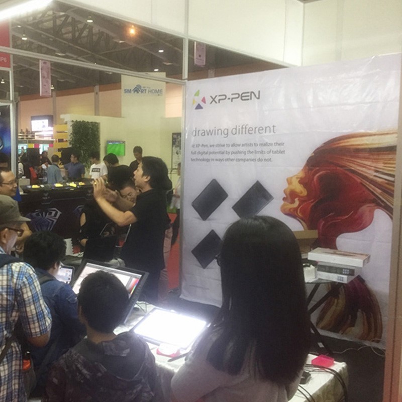 XPPen auf der Indocomtech Messe