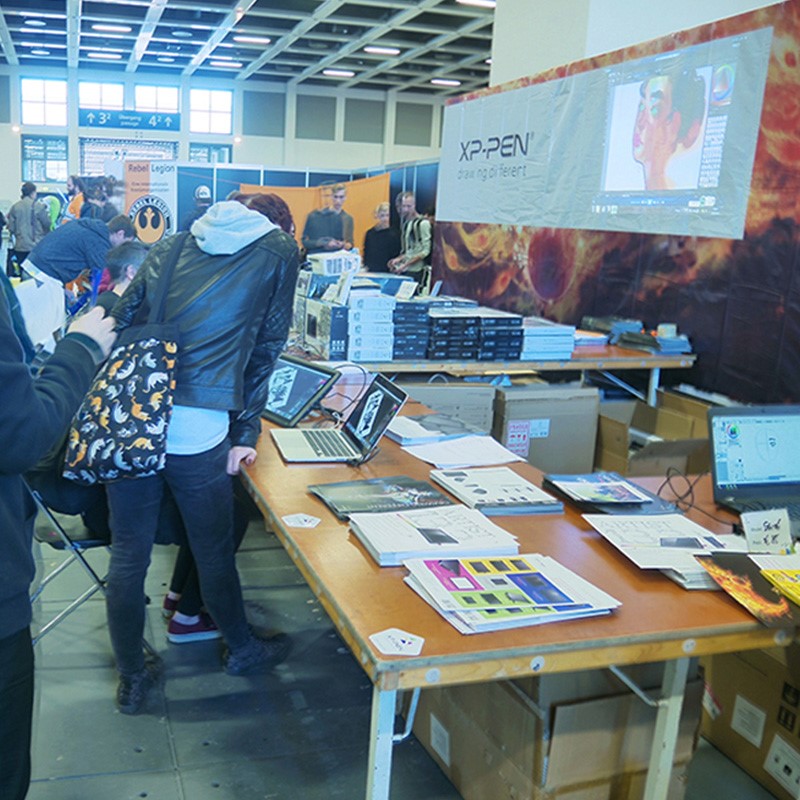 XPPen auf der Comic Con 2017 in Deutschland