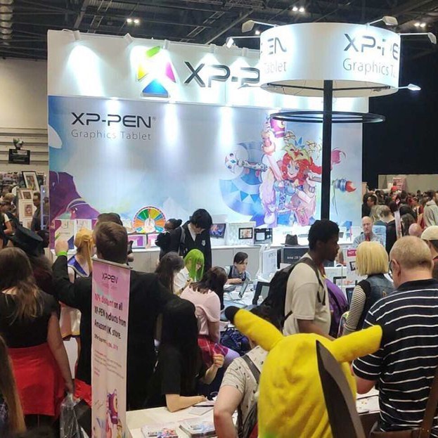 XPPen auf der MCM LONDON COMIC CON 2019