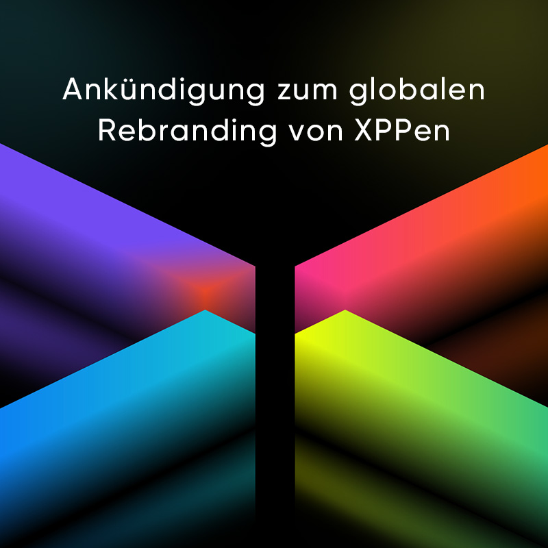 Ankündigung zum globalen Rebranding von XPPen