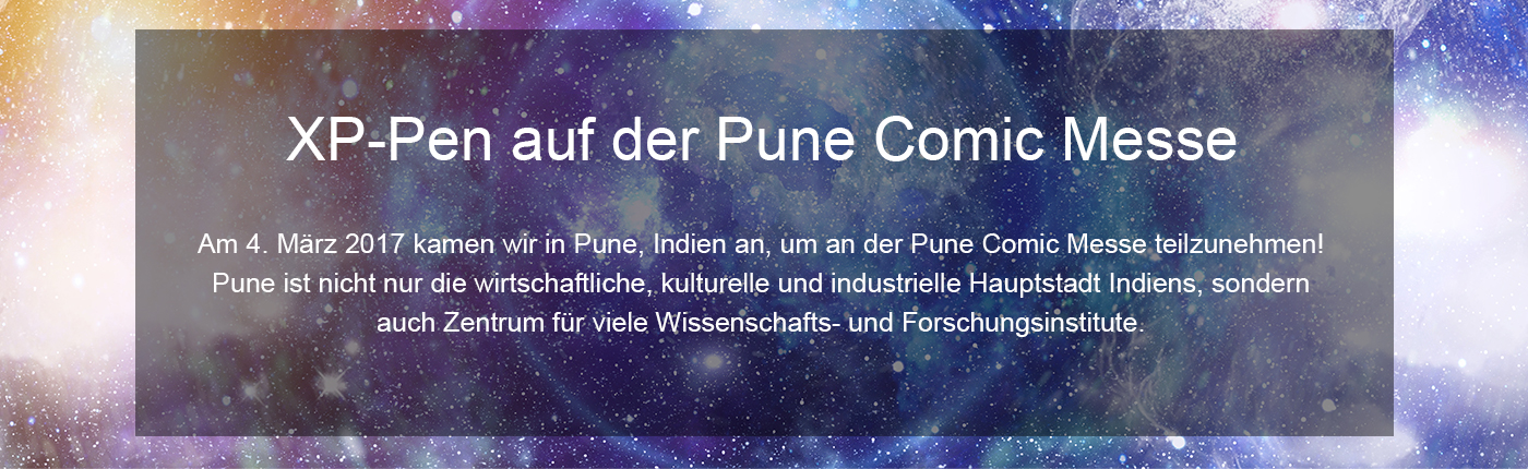 XP-Pen auf der Pune Comic Messe